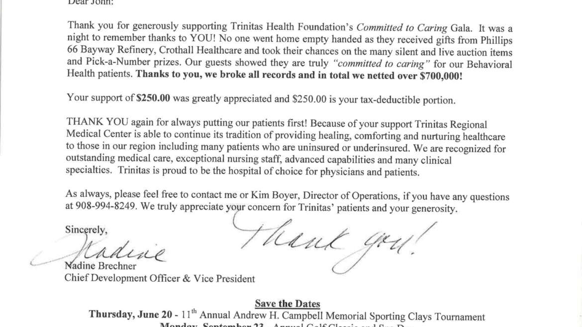 Trinitas Health Foundation