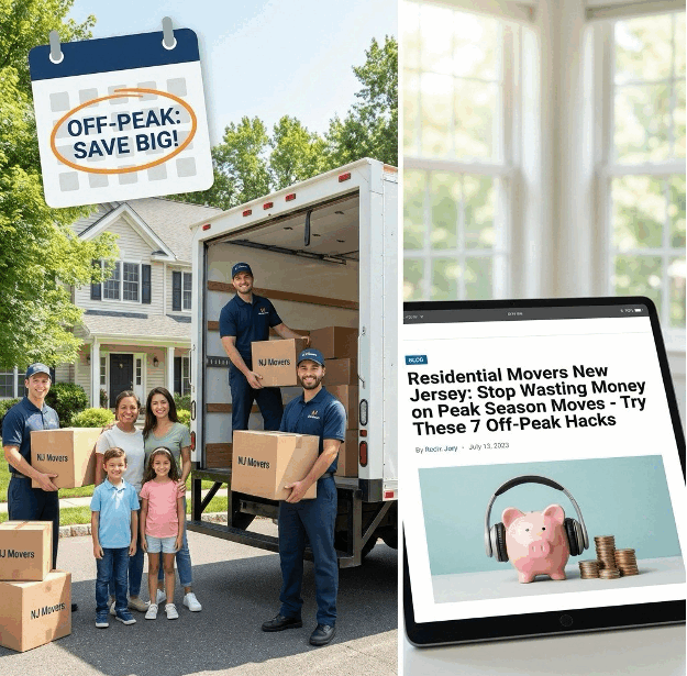 Residential Movers New Jersey: Stop Wasting Money on Peak Season Moves – Try These 7 Off- Peak Hacks